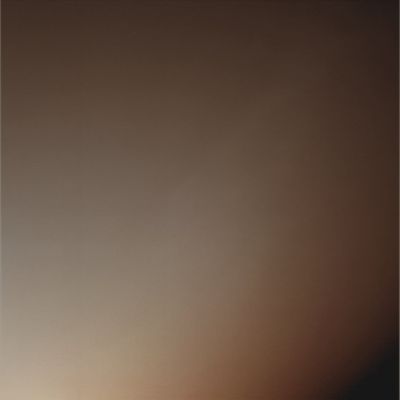 Late Sky with possible Clouds - Sol 520 (Absolute Natural Colors; credits for the additional process. and color.: Dr Paolo C. Fienga - Lunexit Team)
Left Panoramic Camera Non-linearized Full frame EDR acquired on Sol 520 of Spirit's mission to Gusev Crater at approximately 18:21:32 Mars Local Solar Time. Camera commanded to use Filter 7 (432 nm). 

Nota Lunexit: da notare l'impalpabile presenza, a mezza altezza, circa a centro frame ed in allineamento rispetto al piano dell'Orizzonte Visibile, di una formazione nuvolosa stratiforme (costituita, con ogni probabilità, da particelle di ghiaccio d'acqua). La NASA non ha mai specificato se questo dettaglio (ripetiamo: appena percettibile, ma evidente per un occhio allenato nella ricerca dei cosiddetti "particolari sottili") sia un vizio del frame o la conferma di un fenomeno atmosferico (le nuvole stratiformi, appunto) assolutamente raro - se non unico! - per il Cielo sopra Gusev Crater. 
