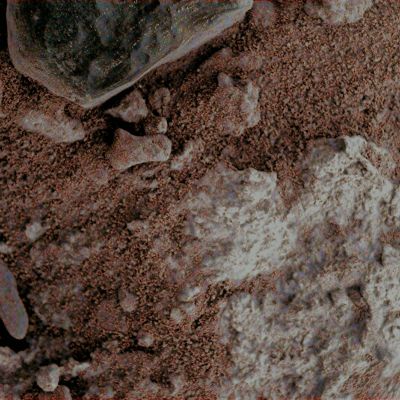 Cristal-like Substance near semi-transparent Rock and Pebbles - Sol 533 (EDM - Superdefinition and possible True Colors; credits: Dr M. Faccin - Lunexit Team)
nessun commento
Parole chiave: Microscopic Imager - Martian Surface - Controversial