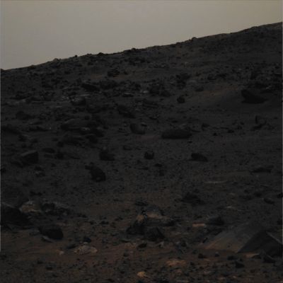 Skyline - Sol 562 (Absolute Natural Colors; credits for the additional process. and color.: Drr Gianluigi Barca and Paolo C. Fienga - Lunexit Team)
nessun commento
Parole chiave: Martian Surface - Skyline