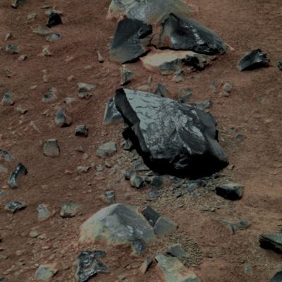 Black Glass? - Sol 601 (possible True Colors; credits: Dr G. Barca)
nessun commento
Parole chiave: Martian Surface - Dark Boulder