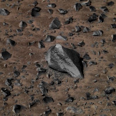Semi-buried Dark Boulder - Sol 602 (possible True Colors; credits: Dr G. Barca)
nessun commento
Parole chiave: Martian Surface - Boulder, Rocks and Pebbles