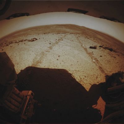 Rear View with Rover Tracks, Pebbles and Stones - Sol 603 (Natural Colors; credits for the additional process. and color.: Dr Paolo C. Fienga - Lunexit Team)
nessun commento
Parole chiave: Martian Surface - Rover Tracks