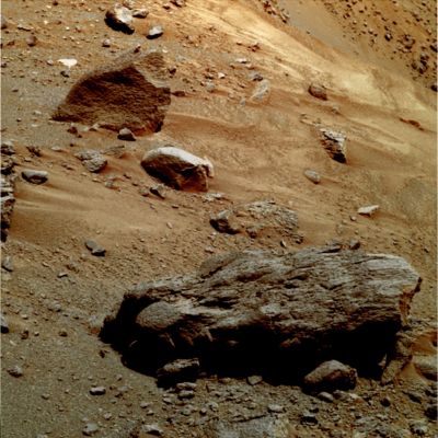 Light Slope with Rocks and Boulders - Sol 631 (natural colors + MULTISPECTRUM; credits: Dr G. Barca & Lunexit)
nessun commento
Parole chiave: Martian Surface - Boulder and Rocks