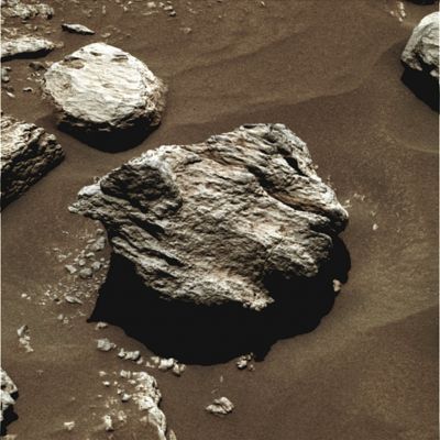 Lonely Boulder - Sol 689 (natural colors + MULTISPECTRUM; credits: Dr G. Barca & Lunexit)
nessun commento
Parole chiave: Martian Surface - Layered Boulder