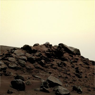 Outcrop and Sky - Sol 693 (natural colors + MULTISPECTRUM; credits: Dr G. Barca & Lunexit)
nessun commento
Parole chiave: Martian Panorama - Gusev Crater - Husband Hill Area