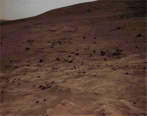 Beautiful Landscape with "paving" and "boulder-field" (4) - Sol 693 (Natural Colors; credits for the additional process. and color.: Dr Paolo C. Fienga - Lunexit Team)
nessun commento
Parole chiave: Mars Panorama - Gusev Crater - Columbia Hills