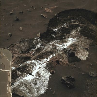 Mineral Diversity in Gusev Crater - Sol 721 (natural colors + MULTISPECTRUM; credits: Dr G. Barca & Lunexit)
nessun commento
Parole chiave: Martian Surface - Rover Tracks and possible Salt and/or Sulphates