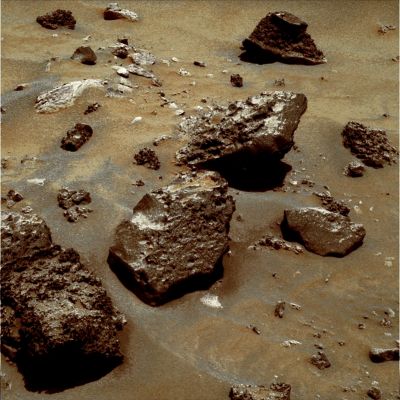 Medium-sized Boulders - Sol 732 (possible True Colors; credits: Dr G. Barca & Lunar Explorer Italia)
nessun commento
Parole chiave: Martian Surface - Boulders