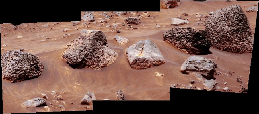 Volcanic Sands and Igneous Rocks - Sol 739 (Natural Colors; credits for the additional process. and color.: Dr Marco Faccin - Lunexit Team)
nessun commento
Parole chiave: Martian Surface - Rocks and Sands