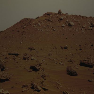 The "Sentinel" - Sol 806 (Natural Colors; credits for the additional process. and color.: Dr Paolo C. Fienga - Lunexit Team)
nessun commento
Parole chiave: Martian Surface - Small Hill with Boulders