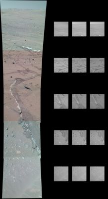 TimeLine - Sol 856 (an Image-Mosaic by Dr Marco Faccin - Lunexit Team)
Ed anche questo è uno spettacolare "Educational" realizzato dal nostro Senior Partner Marco Faccin, in attesa che anche la NASA - se non altro "ufficialmente" ed attraverso uno dei suoi "Canali Pubblici" - faccia qualcosa di ugualmente valido ed istruttivo.

Un'attesa che, molto probabilmente, sarà vana...
Parole chiave: Mars Panorama - Gusev Crater