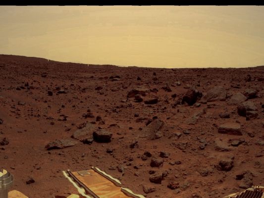 Greenish Sky over Ares Vallis - Sol 20 (natural colors; credits: Dr G. Barca & Lunexit)
nessun commento
Parole chiave: Mars Panorama - Ares Vallis