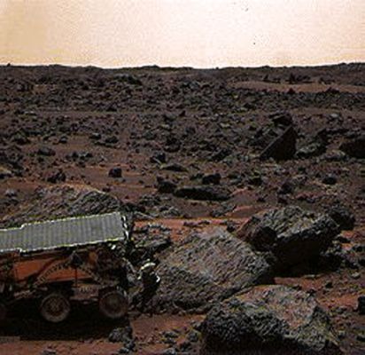 Lonely Soujourner... - Sol 65 (possible True Colors; credits: Dr G. Barca)
nessun commento
Parole chiave: Martian Surface - Rocks of different shapes and sizes