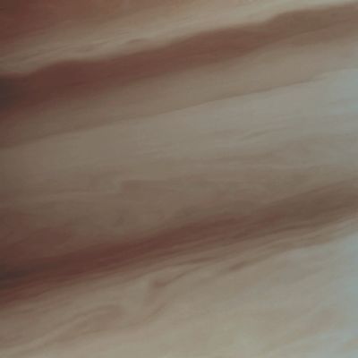 Saturnian Cloud Bands (Absolute Natural Colors; credits for the additional process. and color.: Dr Paolo C. Fienga - Lunar Explorer Italia/Italian Planetary Foundation)
Caption NASA:"The Cassini Spacecraft spies smooth, sometimes wavy, contours in the banded East-West flowing clouds of Saturn. This view shows clouds in Saturn's Northern Mid-Latitudes. 
The image was taken using a spectral filter sensitive to wavelengths of infrared light centered at 727 nanometers. The view was obtained with the Cassini spacecraft narrow-angle camera on July 8, 2007 at a distance of approx. 2,9 MKM (about 1,8 MMs) from Saturn. 
Image scale is roughly 34 Km (about 21 miles) per pixel". 

Un nuovo passo in avanti per la Colorizzazione Naturale Assoluta creata da Lunar Explorer Italia: ora, infatti, inizieremo la rivalutazione (in senso di analisi cromatica) dei frames CASSINI e, quindi, la ricolorizzazione di Saturno. Ecco il primo "nato" di questa nuova serie.
Parole chiave: Saturn - Upper Atmosphere - Cloud Bands