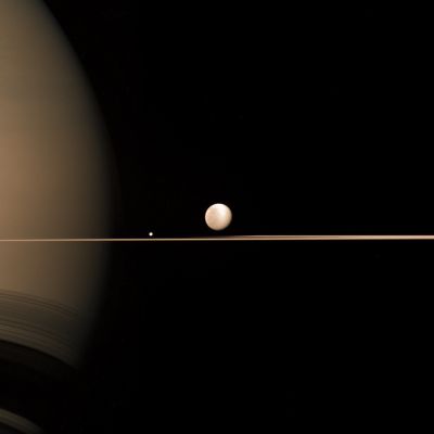 Saturn and some "Friends" (Natural Colors; credits for the additional process. and color.: Elisabetta Bonora and Marco Faccin - Lunexit Team)
nessun commento
Parole chiave: Saturn