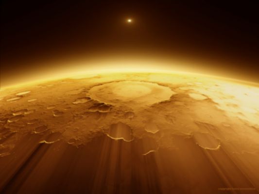 A thick layer of dust over Schiaparelli Crater
nessun commento
Parole chiave: Artistic Interpretations of the Solar System