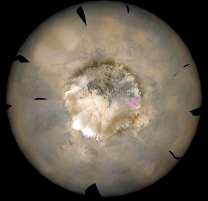 The South Pole of Mars in Spring (1)
nessun commento
Parole chiave: Mars from orbit - South Pole