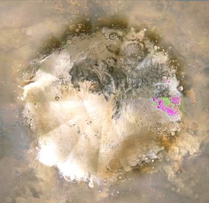 The South Pole of Mars in Spring (2)
nessun commento
Parole chiave: Mars from orbit - South Pole