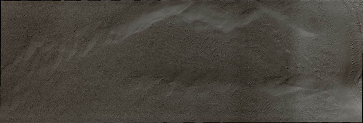 South Polar "Thumbprints" Terrain (Absolute Natural Colors; credits: Dr Paolo C. Fienga - Lunexit Team)
Latitude: 86,218° South  
Longitude: 309,137° East 
Instrument: VIS 
Captured: February, 8th, 2011
Parole chiave: Mars from orbit - South Polar Features - Thumbprint Terrain