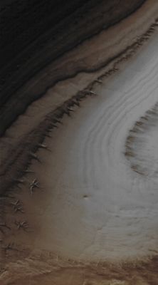 Features of the South Polar Regions (CTX Frame - Absolute Natural Colors; credits for the additional process. and color.: Dr Paolo C. Fienga - Lunexit Team) 
nessun commento
Parole chiave: Mars from orbit - South Polar Regions