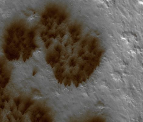 Starburst Spiders (Natural Colors; credits: Dr G. Barca & Lunar Explorer Italia)
nessun commento
Parole chiave: Mars from orbit - Starbust Spiders