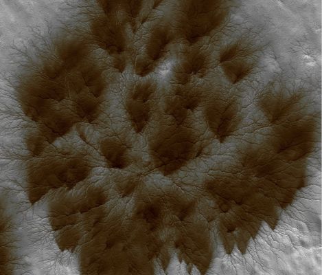 Starburst Spiders (Natural Colors; credits: Dr G. Barca & Lunar Explorer Italia)
nessun commento
Parole chiave: Mars from orbit - Starbust Spiders