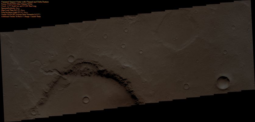 Unnamed Crater in Terra Cimmeria (Natural Colors; credits for the additional process. and color.: Dr Paolo C. Fienga - Lunexit Team)
nessun commento
Parole chiave: Mars from orbit - Craters - Unnamed Crater with Delta