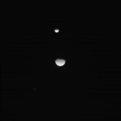 Conjunction (1)
nessun commento
Parole chiave: Saturn's Moons - Tethys and Enceladus