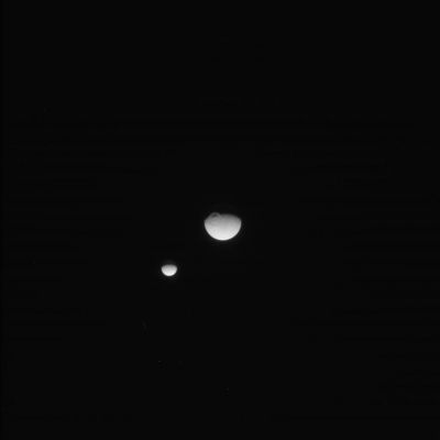 Conjunction (3)
nessun commento
Parole chiave: Saturn's Moons - Tethys and Enceladus