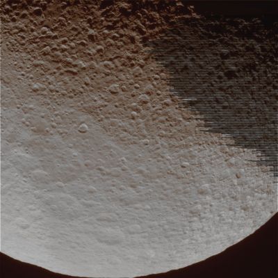 The cratered Lands of Tethys (3)
nessun commento
Parole chiave: Saturn's Moons - Tethys
