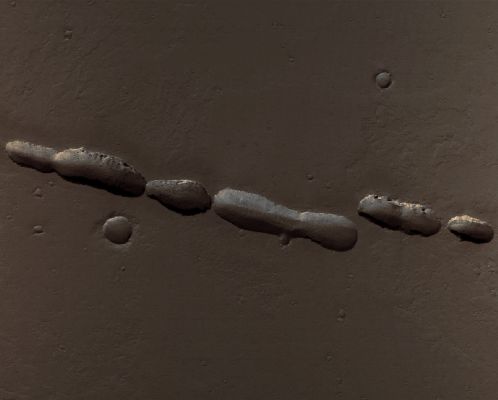 Collapse Pit-Chain in Tharsis Region (Absolute Natural Colors; credits for the additional process. and color: Dr Paolo C. Fienga - Lunexit Team)
nessun commento
Parole chiave: Mars from orbit - Collapse Features - Pit-Chains