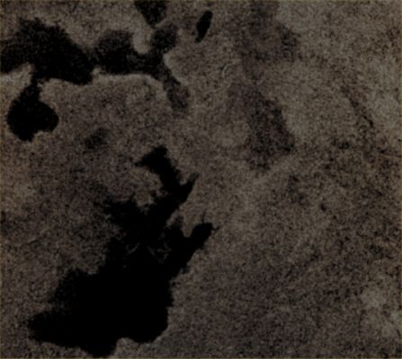Titanian Northern Lakes (Absolute Natural Colors; credits for the additional process. and color.: Dr Paolo C. Fienga/Lunar Explorer Italia/Italian Planetary Foundation)
The Lakes existing on the Saturnian moon Titan, reflect Radio Waves in varying ways, as it can be noticed in this Radio-Image obtained by the the NASA - Cassini Spacecraft. Scientists think the variations in Reflectivity, or Brightness, have to be related with the smoothness (such as the so-called "texture") of the imaged Surface. However, if a Lake is fully liquid, it always looks VERY dark (actually black); but if it is only partially liquid, then it looks a lot brighter. In this frame, taken from Titan's High Northern Latitudes (such as at approx. 79° North Latitude and 58° West Longitude) on May, 22, 2012, the Lakes located on on the left (Sx) side of it are full of Liquid Hydrocarbons, while the ones - barely visible - located on the top right (Dx) of the picture are only partially filled - it has to be said, however, that what can be seen on the right side of the frame, could even be the representation of simple Saturated Ground (---> a Surface Feature - or, better yet, a Surface "Condition" - known as "Mudflat" ---> Mudflats or Mud Flats, also known as Tidal Flats, are Coastal Wetlands that form when huge quantities of Mud are deposited by the action of Oceanic Tides or particularly fast-flowing Rivers). 
The Lakes visible in this image are each about 35 to 45 Km (such as approx. 22 to 30 miles) across, or about the size of Lake Tahoe, on the California-Nevada Border. Some of the differences in Reflectivity could also be explained by the presence, in the Lakes, of floating blocks of Hydrocarbon Ice. The image was obtained by the Cassini Radar Mapper at a scale of about 350 meters (1100 feet) per pixel.

This frame (which is a crop obtained by an Original NASA - CASSINI Spacecraft Radio-Image published on the NASA - Planetary Photojournal with the n. PIA 16635), since it is just a Radio-Image of the Titanian Surface and NOT a real view of it, has been colorized, according to an educated guess, by Dr Paolo C. Fienga (LXTT-IPF), in what they could reasonably be its possible Absolute Natural Colors (such as the colors that a human eye would perceive if someone were onboard the NASA - CASSINI Spacecraft and, once the thick layer of Titanian Hazes and Fogs shall have been completely overcome, looked down, towards the Surface of Titan itself), by using an original technique created - and, in time, dramatically improved - by the Lunar Explorer Italia Team.
Parole chiave: Titan