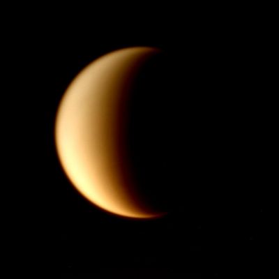 Crescent Titan (possible True Colors; credits: Lunar Explorer Italia)
Crescent Titan (possible True Colors; credits: Lunar Explorer Italia)  
Caption NASA:"W00051725.jpg was taken on December 05, 2008 and received on Earth December 06, 2008. The camera was pointing toward TITAN that, at the time, was approx. 147.760 Km away.
The image was taken using the CB3 and CL2 filters".  

Parole chiave: Saturn's Moon - Titan