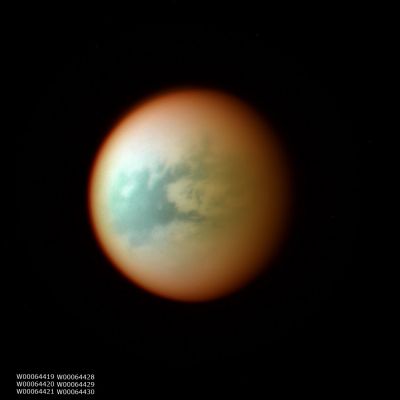 Beyond the Fog... (False Colors; credits for the additional process. and color.: Dr Marco Faccin - Lunexit Team)
nessun commento
Parole chiave: Titan