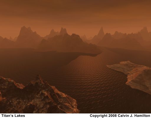 Titanian Lake and Fog (by Calvin Hamilton)
nessun commento
Parole chiave: Artistic Interpretations of the Solar System