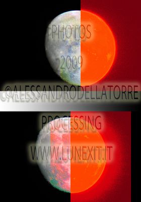 Unknown Lunar Event (credits: Alessandro Della Torre; additional process.: Dr Marco Faccin - Lunexit Team)
Cari Amici di Lunar Explorer Italia,

è con immensa gratitudine nei confronti del nostro Amico e Partner, Alessandro Della Torre (Fotografo Professionista di Milano) che la nostra Privata Associazione di Ricerca e Divulgazione può finalmente portare a conoscenza del Grande Pubblico quello che accadde nella notte del 6 Aprile dell'Anno Domini 2009: un Fenomeno Transitorio di grande magnitudine e - riteniamo - di straordinaria portata (e dunque di oggettivo valore storico) si è infatti verificato sulla nostra Luna, nelle vicinanze del Mare Marginis ed in prossimità dei Crateri Alhazen A ed Hansen B (per quanto attiene il lato Sud dell'Evento) ed i Crateri Cannon ed Hubble C (per quanto concerne il lato Nord dell'Evento Anomalo).

Questo Evento Anomalo (da noi battezzato "Evento Della Torre", in omaggio al suo Scopritore) viene trattato in un ampio articolo che è stato appena pubblicato su TruePlanets e che è stato curato dal Team Lunexit (e specificamente dal Dr Paolo C. Fienga e dal Dr Alessio Feltri per quanto attiene la parte narrativa della trattazione, e dai Drr Marco Faccin e Gianluigi Barca per quanto riguarda l'image-processing).

Nell'invitarVi a leggere l'articolo ed a contattarci nel caso aveste domande o riflessioni da fare e/o da svolgere, Vi precisiamo che l'Evento in oggetto è stato anche studiato dalla NASA (per l'esattezza da alcuni Membri del Lunar Reconnaissance Orbiter Team) la quale, tuttavia, non è stata in grado di fornire spiegazioni su quanto accaduto. L'"Evento Della Torre", in effetti, costituisce, ad oggi, un autentico Mistero Lunare il quale, come avrete modo di leggere, è, si, suscettibile di spiegazioni multiple, ma nessuna di esse - al momento - può essere ritenuta come decisamente prevalente sulle altre o, se volete, "definitiva".

Vi rammmentiamo, infine, che le immagini originali dell'Evento (ossìa quelle prive del watermark che, come potete capire, abbiamo dovuto applicare nei "punti strategici" dei frames per evidenti motivi di tutela non solo dell'Autore della Scoperta, ma anche del Gruppo Lunexit - che ha effettuato un duro lavoro di image-processing), potranno essere visionate e/o acquisite, in accordo ai termini che verranno in seguito definiti, facendo un'adeguata richiesta scritta al Sig. Alessandro Della Torre ED a Lunar Explorer Italia.

Dr Paolo C. Fienga - Lunar Explorer Italia (Presidente e Socio Fondatore)
Parole chiave: Extremely Controversial Picture