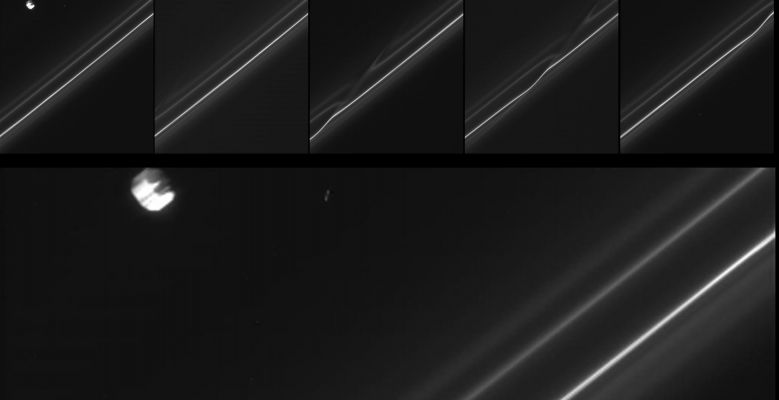 Unusually-looking "Object" in the Space of Saturn and possible Gravity Waves (sequential frames; credits: Dr M. Faccin)
E allora? Che cosa stiamo guardando?!?...E comunque, qualunque cosa sia, una morale possiamo trarla: quando SI SA che cosa cercare, COME cercarla e quando si è anche abbastanza bravi ed attenti nel mettere gli occhi nei frames...alla fine SI TROVA SEMPRE qualcosa!

O no?!?
Parole chiave: Controversial Frames