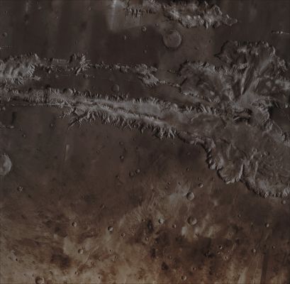 The "Valles Marineris Canyon System" (Absolute Natural Colors; credits for the additional process. and color.: Dr Paolo C. Fienga - Lunexit Team) 
nessun commento
Parole chiave: Mars from orbit - Valles Marineris Region