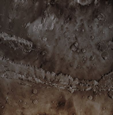 The "Valles Marineris Canyon System" (Absolute Natural Colors; credits for the additional process. and color.: Dr Paolo C. Fienga - Lunexit Team) 
nessun commento
Parole chiave: Mars from orbit - Valles Marineris Region