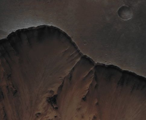 Features of Valles Marineris (Absolute Natural Colors; credits for the additional process. and color.: Dr Paolo C. Fienga - Lunar Explorer Italia) 
nessun commento
Parole chiave: Mars from orbit - Valles Marineris Region