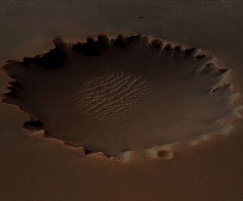 Perspective Aerial View of Victoria Crater (Absolute Natural Colors; credits for the additional process. and color.: Drr Gianluigi Barca and Paolo C. Fienga - Lunexit Team)
nessun commento
Parole chiave: Mars from orbit - Craters - Victoria Crater