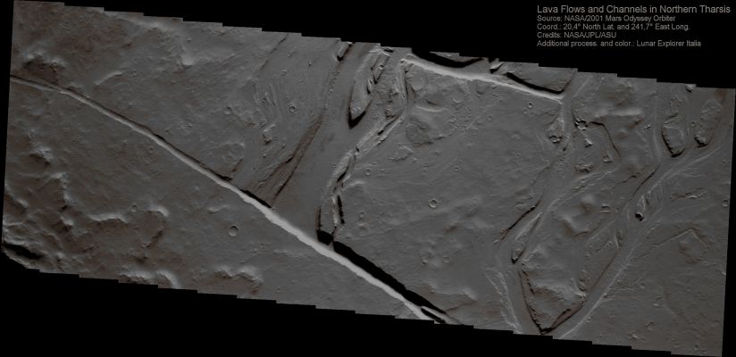 Lava Flows and Fissures in Northern Tharsis (Absolute Natural Colors; credits: Dr Paolo C. Fienga - Lunexit Team)
nessun commento
Parole chiave: Mars from orbit - Volcanic Features - Flows and Fissures