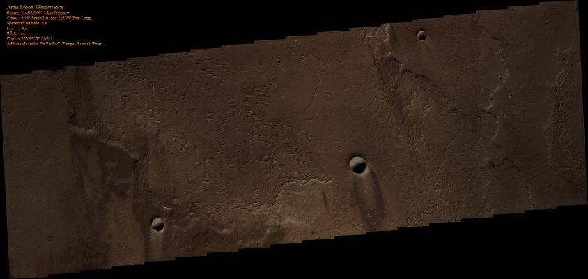 Windstreaks on Arsia Mons (Natural Colors; credits: Dr Paolo C. Fienga - Lunexit Team)
nessun commento
Parole chiave: Mars from orbit - Windstreaks