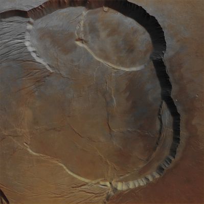 Olympus Mons' Caldera (Absolute Natural Colors; credits for the additional process. and color: Dr Paolo C. Fienga - Lunexit Team)
nessun commento
Parole chiave: Mars from orbit - Volcanoes - Olympus Mons