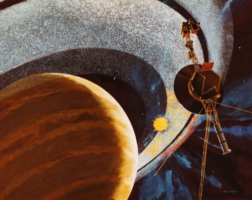 Voyager 1, today...
La Sonda Voyager One è stata lanciata nell'AD 1977 verso il Sistema Solare Esterno. Ormai è in viaggio da 45 anni e fino a non molto tempo fa ha continuato a inviarci dati. Poi c'è stato un problema. La NASA sapeva che il problema era da qualche parte nel sistema di articolazione e controllo dell'assetto del veicolo spaziale, o AACS (Attitude and Articulation Control Subsystem), che mantiene l'antenna della Voyager One puntata verso la Terra. 
Il problema è che non è semplice fare manutenzione su un oggetto che si trova a circa 23,5 miliardi di Km dai nostri recettori.
"L'AACS aveva iniziato a inviare i dati di telemetria attraverso un computer di bordo noto per aver smesso di funzionare anni fa e il computer ha corrotto le informazioni", hanno scritto i funzionari della NASA in un aggiornamento. Una volta che i Tecnici hanno iniziato a sospettare che la Voyager One stesse utilizzando un computer guasto (nota: fra “freddo” da quelle parti…), hanno semplicemente inviato un comando in modo che il suo sistema AACS utilizzasse il computer giusto per "telefonare a casa". Era una soluzione a basso rischio, ma richiedeva molto tempo. Un segnale radio impiega più o meno 23 ore per raggiungere la Voyager One.

Ma non è finita: gli ingegneri sospettano che la Voyager One abbia iniziato a instradare la sua telemetria di stato e stato attraverso il computer morto dopo aver ricevuto un comando errato da un altro computer di bordo. Ciò suggerirebbe qualche altro problema in agguato all'interno del cervello dei computer. La NASA terrà gli occhi aperti anche su questo (si, certo, come no…).
Parole chiave: Artistic Pictures