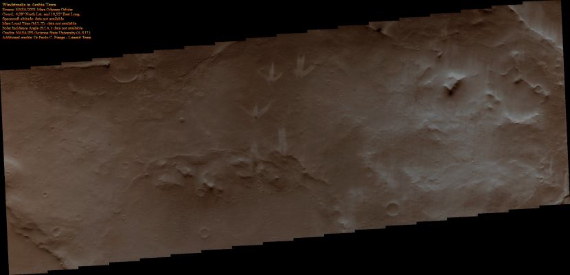 Windstreaks in Arabia Terra (Absolute Natural Colors; credits for the additional process. and color.: Dr Paolo C. Fienga - Lunexit Team)
nessun commento
Parole chiave: Mars from orbit - Windstreaks