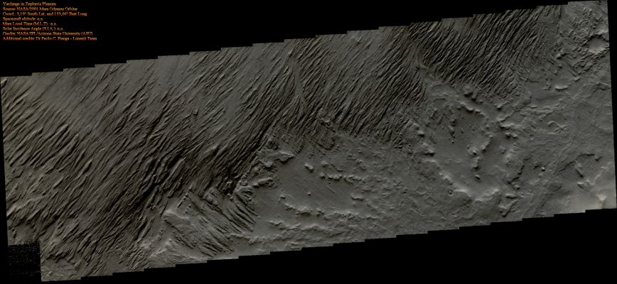 Yardangs in Zephyria Planum (Absolute Natural Colors; credits for the additional process. and color.: Dr Paolo C. Fienga - Lunexit Team)
nessun commento
Parole chiave: Mars from orbit - Yardangs