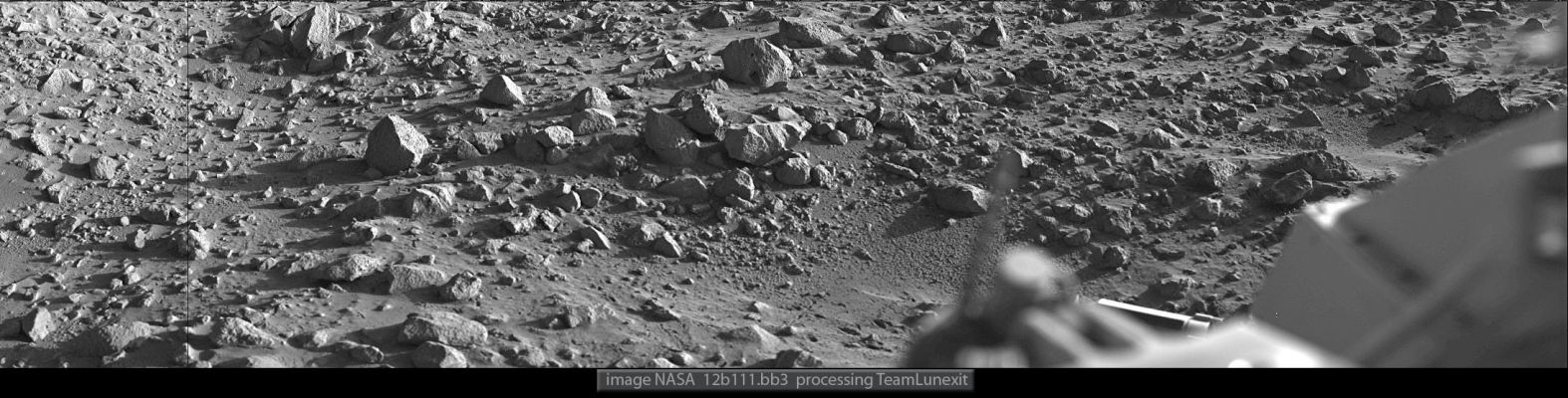 Long Shadows over Chrise Planitia (Original NASA b/w frame; add. process.: Dr M. Faccin - Lunexit Team)
nessun commento
Parole chiave: Martian Surface - Chrise Planitia