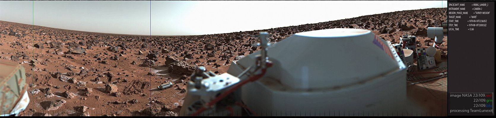 Sunny Day over Chrise Planitia (Natural Colors; credits: Dr M. Faccin - Lunexit Team)
nessun commento
Parole chiave: Mars Panorama - Chrise Planitia