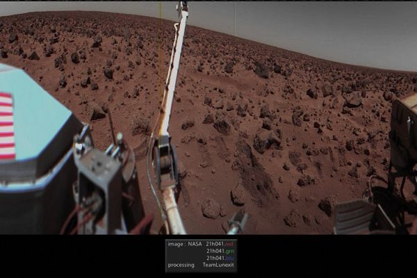The Rocky Landscape of Utopia Planitia (Natural - but slightly enhanced - Colors; credits: Dr M. Faccin - Lunexit Team)
nessun commento
Parole chiave: Martian Surface - Utopia Planitia